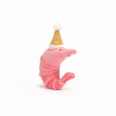 Jellycat Celebration Crustacean Shrimp USA | 12730GJLE